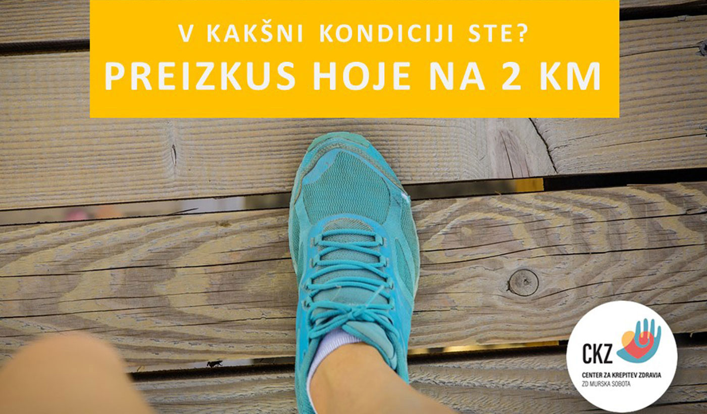 Test hoje na 2 km