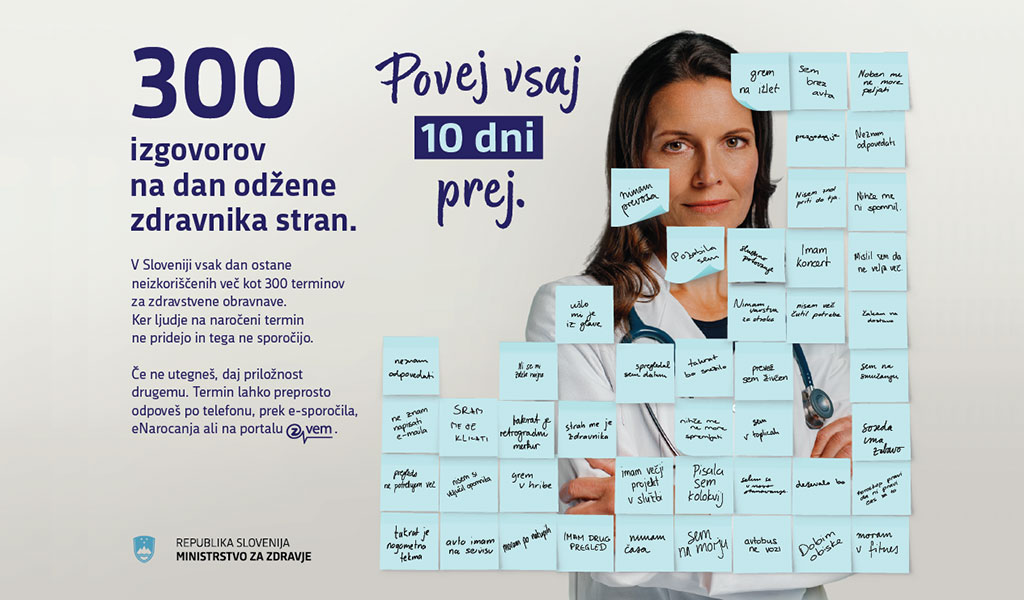 Povej vsaj 10 dni naprej